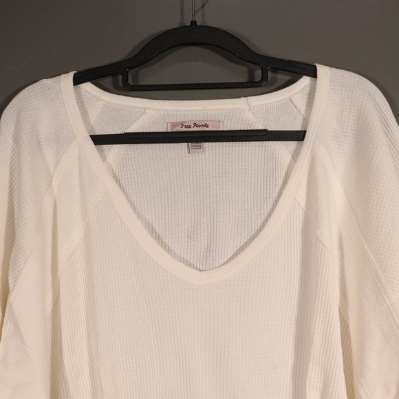 NWT Free People X Revolve Santa Clara Thermal in Alabaster - Picture 7 of 16